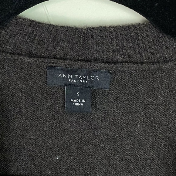 Ann Taylor Faux Wrap Knit Sweater - Picture 3 of 4